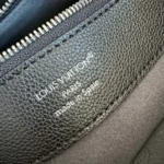 Louis Vuitton LV Women Flore Perforated Mahina Calfskin Leather-Black M12139