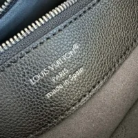 Louis Vuitton LV Women Flore Perforated Mahina Calfskin Leather-Black M12139 (1)