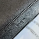 Louis Vuitton LV Women Flore Perforated Mahina Calfskin Leather-Black M12139