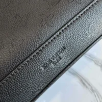 Louis Vuitton LV Women Flore Perforated Mahina Calfskin Leather-Black M12139 (1)