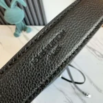 Louis Vuitton LV Women Flore Perforated Mahina Calfskin Leather-Black M12139