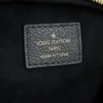 Louis Vuitton LV Women Mini Bumbag in Cowhide-leather Trim-Black M46917