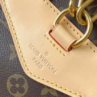 Louis Vuitton LV Women Montsouris PM in Cowhide-leather Trim M11198 (1)
