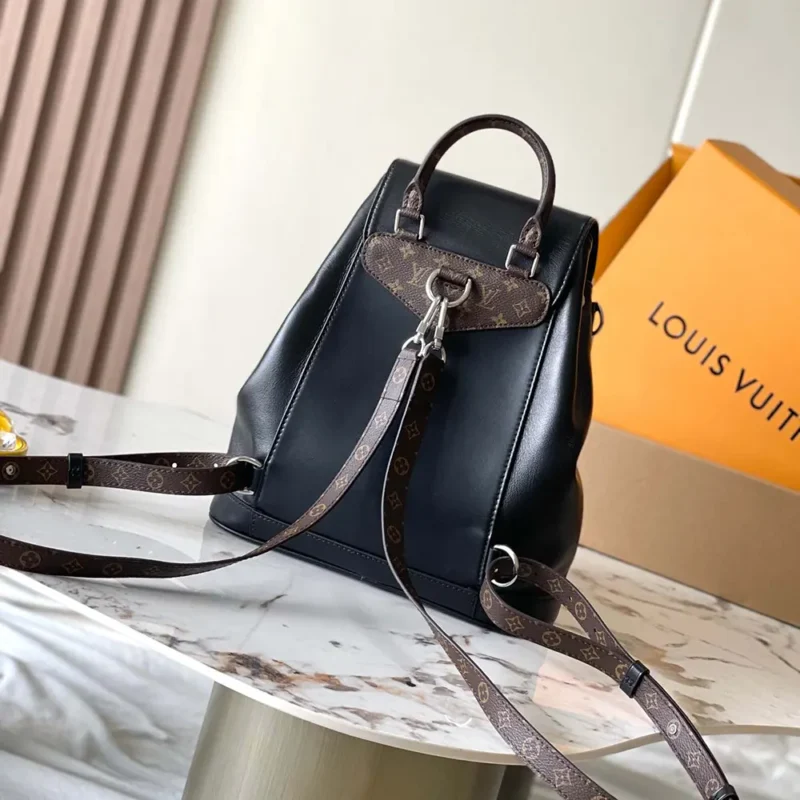 Louis Vuitton LV Women Montsouris Vibe PM in Cowhide Leather Trim M12587