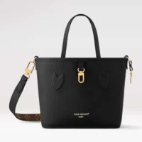 Louis Vuitton LV Women Neverfull Bandoulière Inside Out BB-Black M12099 (1)