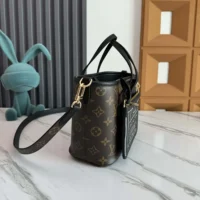 Louis Vuitton LV Women Neverfull Bandoulière Inside Out BB-Black M12099 (1)