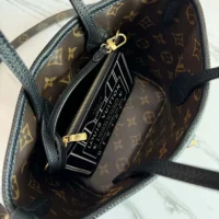 Louis Vuitton LV Women Neverfull Bandoulière Inside Out BB-Black M12099 (1)