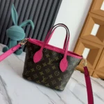 Louis Vuitton LV Women Neverfull Bandoulière Inside Out BB-Pink M12106