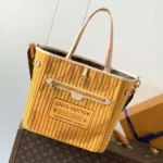 Louis Vuitton LV Women Neverfull Bandoulière Inside Out MM-Orange M11947