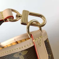 Louis Vuitton LV Women Neverfull Bandoulière Inside Out MM-Orange M11947 (1)