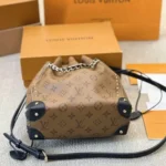 Louis Vuitton LV Women Noé Trunk PM in Cowhide-leather Trim M13324