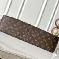 Louis Vuitton LV Women Slouchy MM Natural Cowhide-leather Trim-M12098 (1)