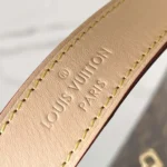 Louis Vuitton LV Women Slouchy MM Natural Cowhide-leather Trim-M12098