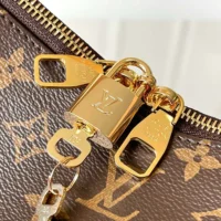 Louis Vuitton LV Women Slouchy MM Natural Cowhide-leather Trim-M12098 (1)