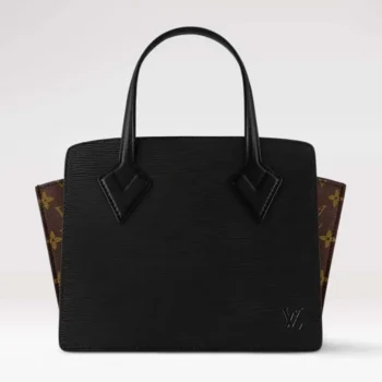 Louis Vuitton LV Women Varenne Leather-trim Black M11789