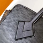 Louis Vuitton LV Women Varenne Leather-trim Black M11789