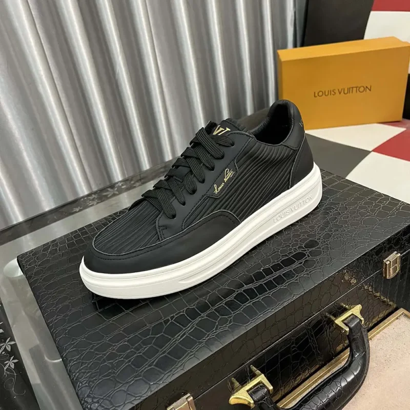 Louis Vuitton Men Beverly Hills Sneaker-Black 1AD9U0