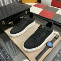 Louis Vuitton Men Beverly Hills Sneaker-Black 1AD9U0 (1)