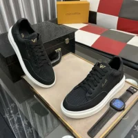 Louis Vuitton Men Beverly Hills Sneaker-Black 1AD9U0 (1)