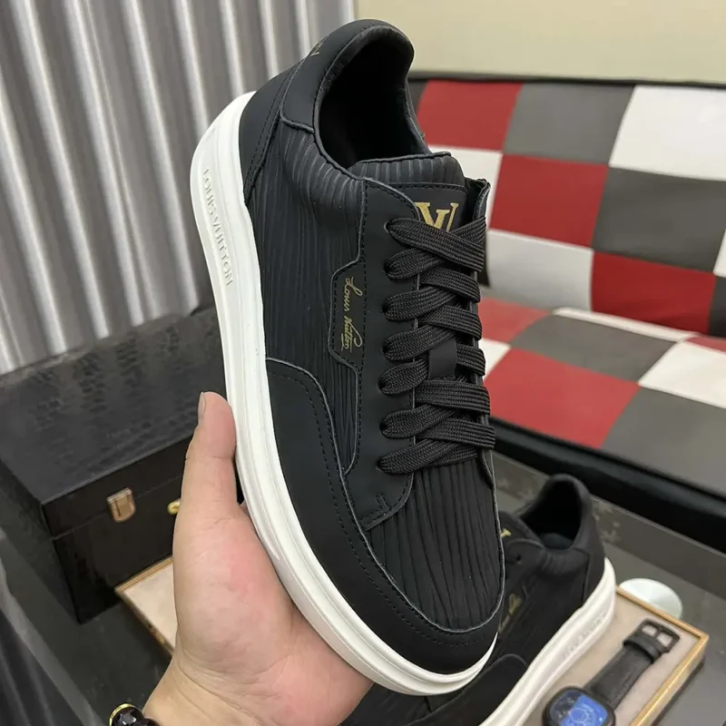 Louis Vuitton Men Beverly Hills Sneaker-Black 1AD9U0