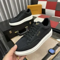 Louis Vuitton Men Beverly Hills Sneaker-Black 1AD9U0 (1)