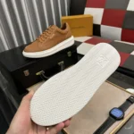 Louis Vuitton Uomo Beverly Hills Sneaker-Moka Marrone 1AD9UI