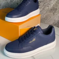 Louis Vuitton Men Beverly Hills Sneaker-Navy Blue 1AHQXD (1)