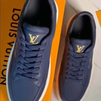 Louis Vuitton Men Beverly Hills Sneaker-Navy Blue 1AHQXD (1)
