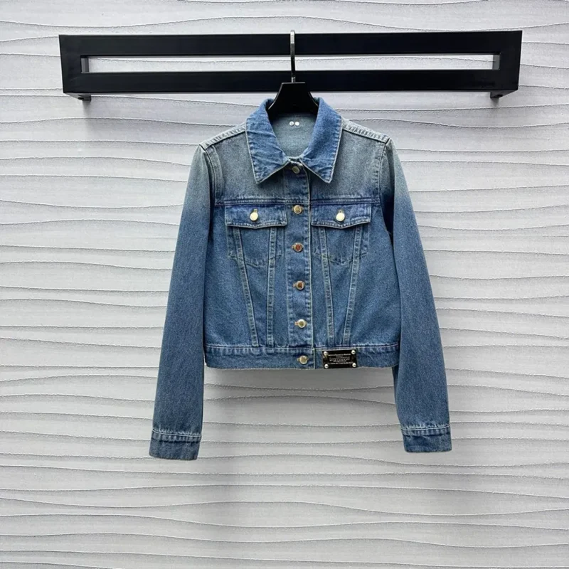 Louis Vuitton Men Short Denim Jacket 1ACCX8