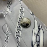 Louis Vuitton Women Chain Print Pleat Skirt 1AGOBD