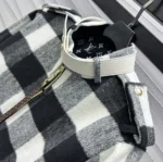 Louis Vuitton Women Double Face Check Cape 1AGPE9