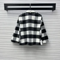 Louis Vuitton Women Double Face Check Cape 1AGPE9 (1)