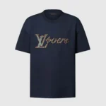 Louis Vuitton Women LV Vers Embellished Short-Sleeved T-Shirt 1AGHXO