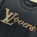 Louis Vuitton Women LV Vers Embellished Short-Sleeved T-Shirt 1AGHXO