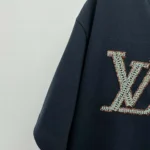 Louis Vuitton Women LV Vers Embellished Short-Sleeved T-Shirt 1AGHXO