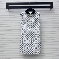 Louis Vuitton Women Monogram Fitted Dress 1AGPUJ (1)