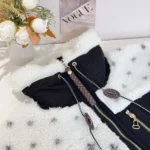 Chaqueta polar Louis Vuitton para mujer con monograma ombré 1AGBX9