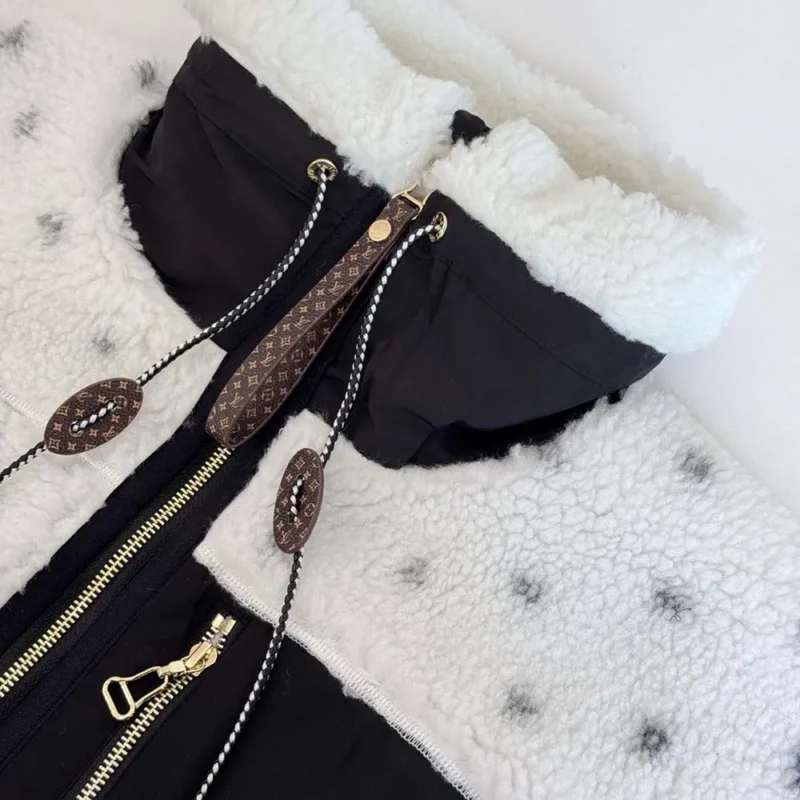 Louis Vuitton Women Ombré Monogram Fleece Jacket 1AGBX9