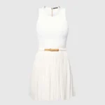 Louis Vuitton Women Racerback Belted Dress 1AGOWX