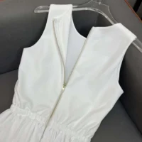 Louis Vuitton Women Racerback Belted Dress 1AGOWX (1)