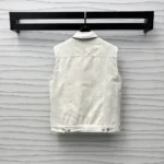 Louis Vuitton Women Reversible Sleeveless Denim Jacket 1AGOT9