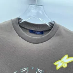 Louis Vuitton Women Washed Embellished Cotton T-Shirt 1AHCL3