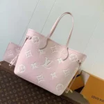 Neverfull MM Monogram Empreinte Leather-Pink M14210
