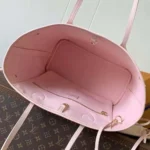 Neverfull MM Monogram Empreinte Leather-Pink M14210