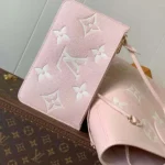 Neverfull MM Monogram Empreinte Leather-Pink M14210