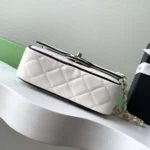 Chanel Women Mini Flap Bag Lambskin Gold Tone Metal AS5151