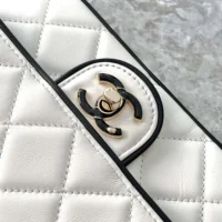 Chanel Women Mini Flap Bag Lambskin Gold Tone Metal AS5151 (1)