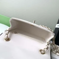 Chanel Women Mini Flap Bag Lambskin Gold Tone Metal AS5151 (1)