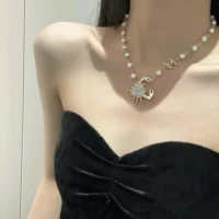 Chanel Women Necklace Metal Glass Resin Strass ABF047B19292 (1)