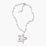 Chanel Women Necklace Metal Resin Glass Pearls ABF128